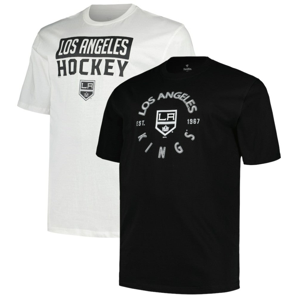 NHL This item will ship within 1 business day. Los Angeles Kings Fanatics Big & Tall 2-Pack T-Shirt Set