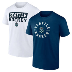 NHL This item will ship within 8 business days. Seattle Kraken Fanatics Big & Tall 2-Pack T-Shirt Set