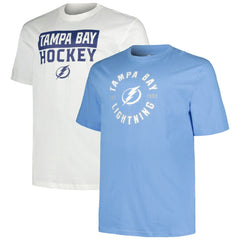 NHL  Tampa Bay Lightning Fanatics Big & Tall 2-Pack T-Shirt Set