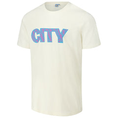 Manchester City Logo T-Shirt -  Cream