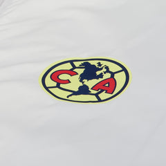 Club America Home Match Hoodie Full-Zip Windbreaker Jacket -  White