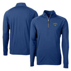 MLB Seattle Mariners Cutter & Buck City Connect Adapt Eco Knit Stretch Recycled Quarter-Zip Pullover Top