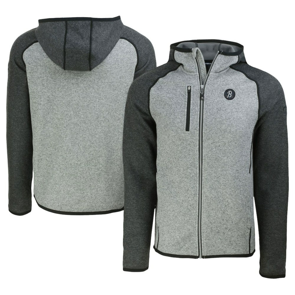 MLB Baltimore Orioles Cutter & Buck City Connect Mainsail Full-Zip Hoodie