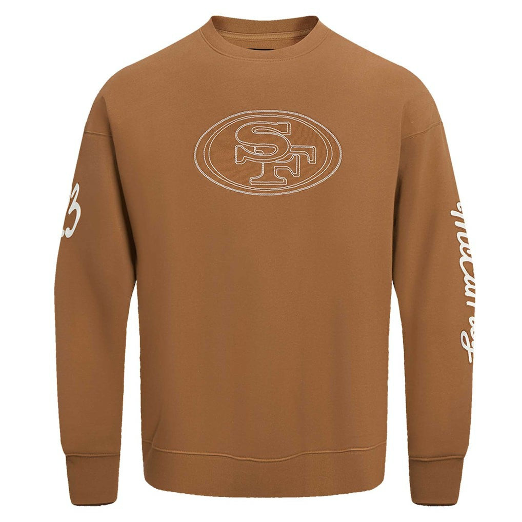 Christian McCaffrey  Pro Standard Pullover Crewneck Sweatshirt - San Francisco 49ers