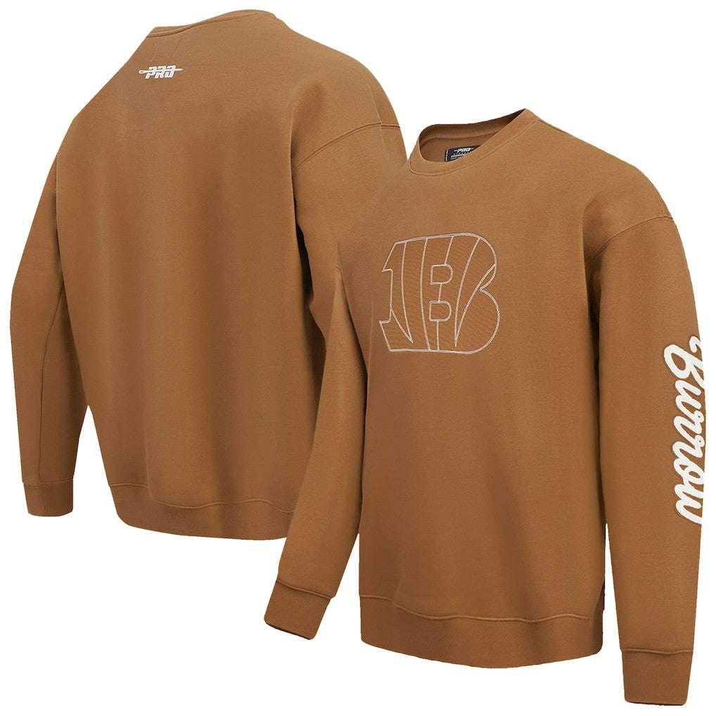 Joe Burrow  Pro Standard Pullover Crewneck Sweatshirt - Cincinnati Bengals