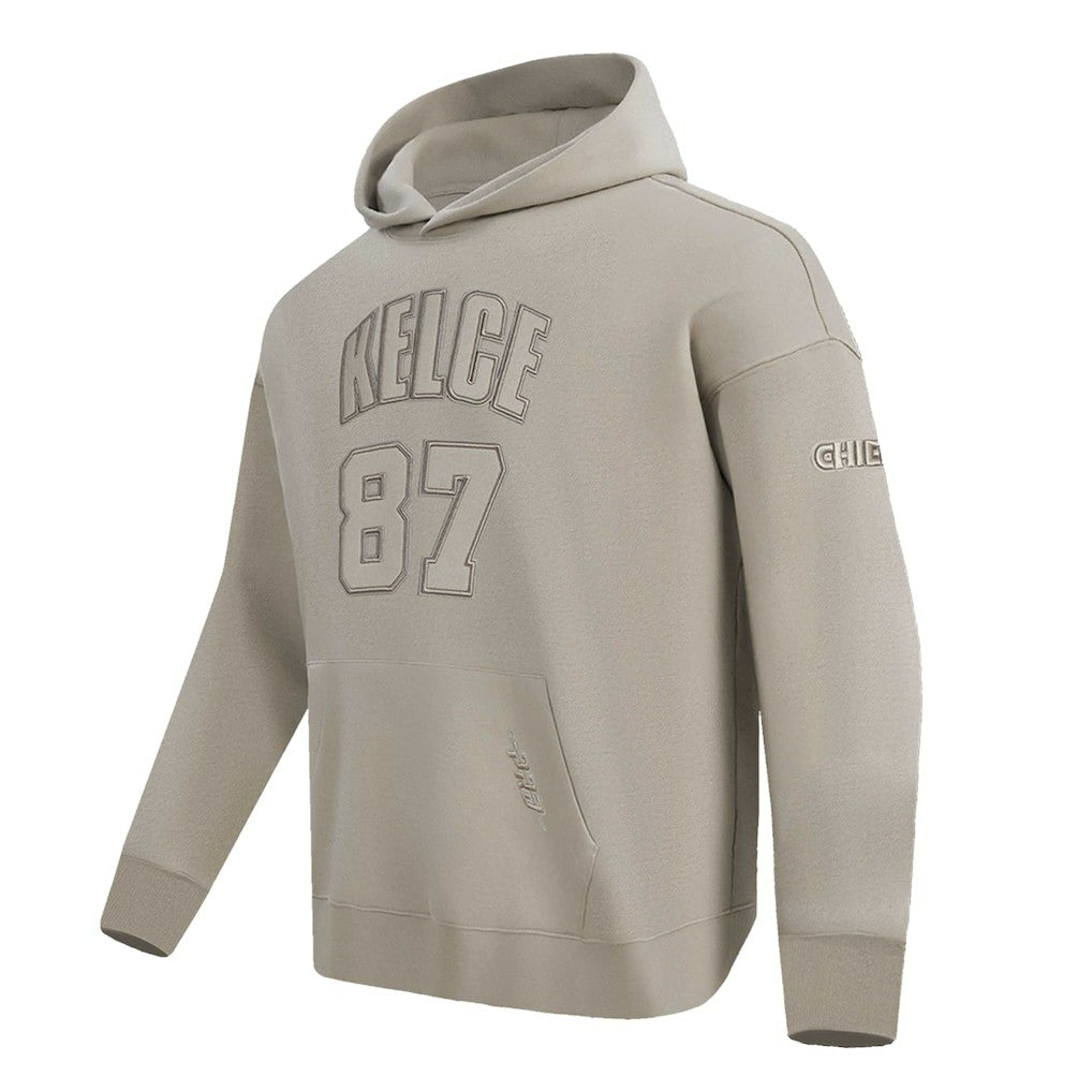 Travis Kelce  Pro Standard Player Name & Number Pullover Hoodie - Kansas City Chiefs