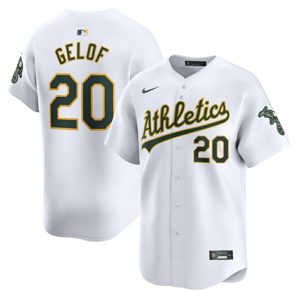 MLB Zack Gelof Athletics Nike Home Limited Player Jersey