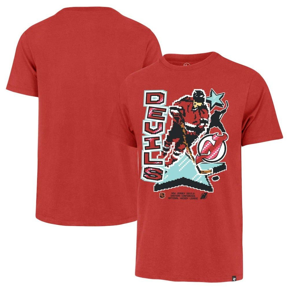 NHL Red New Jersey Devils '47 Lamp Lighter Franklin T-Shirt