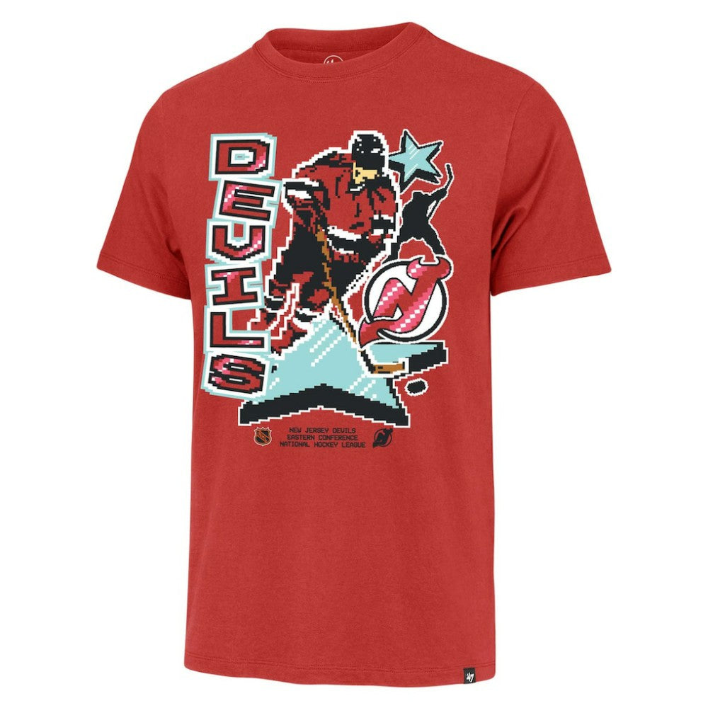 NHL Red New Jersey Devils '47 Lamp Lighter Franklin T-Shirt