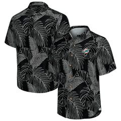 Sport Vine Line Button-Down Shirt - Miami Dolphins