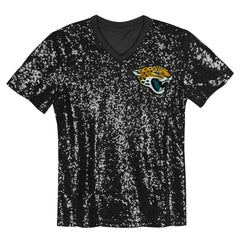 Trevor Lawrence  Girls Youth Sequin V-Neck Fashion Jersey - Jacksonville Jaguars