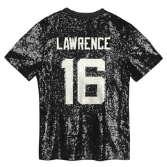 Trevor Lawrence  Girls Youth Sequin V-Neck Fashion Jersey - Jacksonville Jaguars