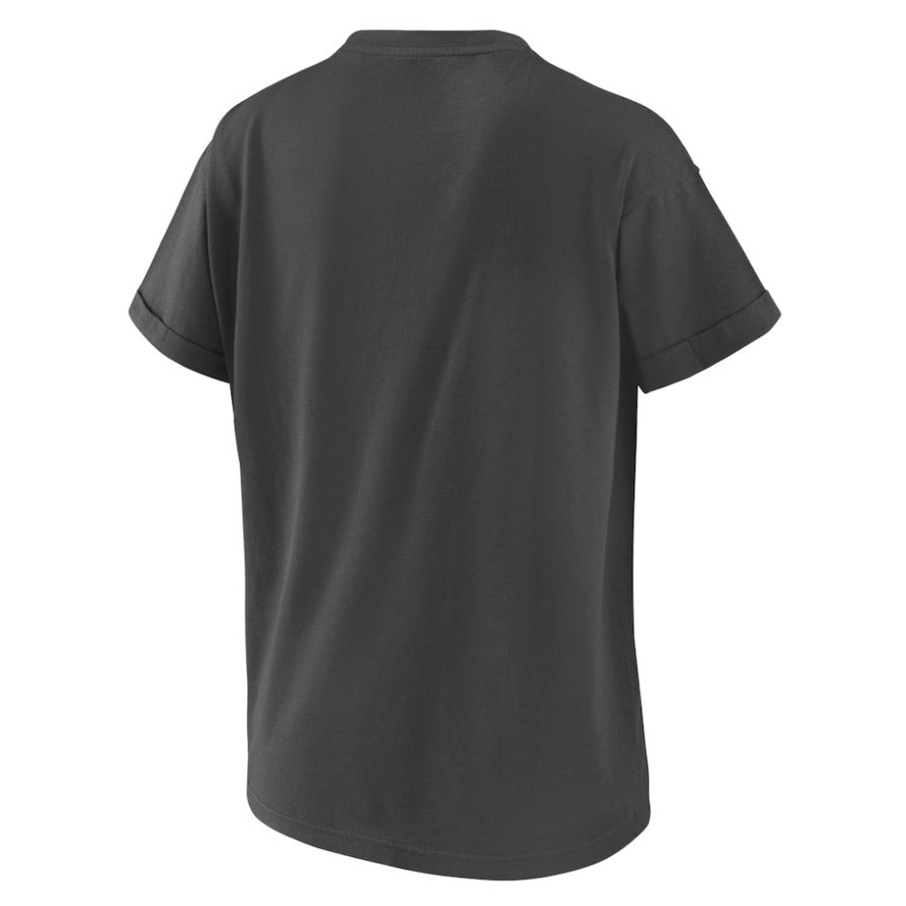 NHL Charcoal New York Islanders WEAR by Erin Andrews Women's 2024 NHL Stadium Series Boyfriend T-Shirt