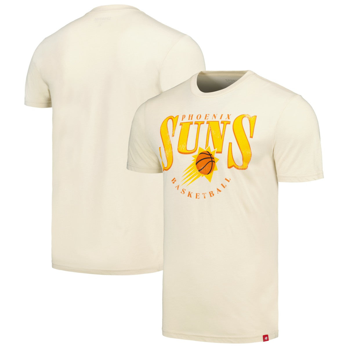 NBA Phoenix Suns Sportiqe Unisex Sunburst Tri-Blend Comfy T-Shirt