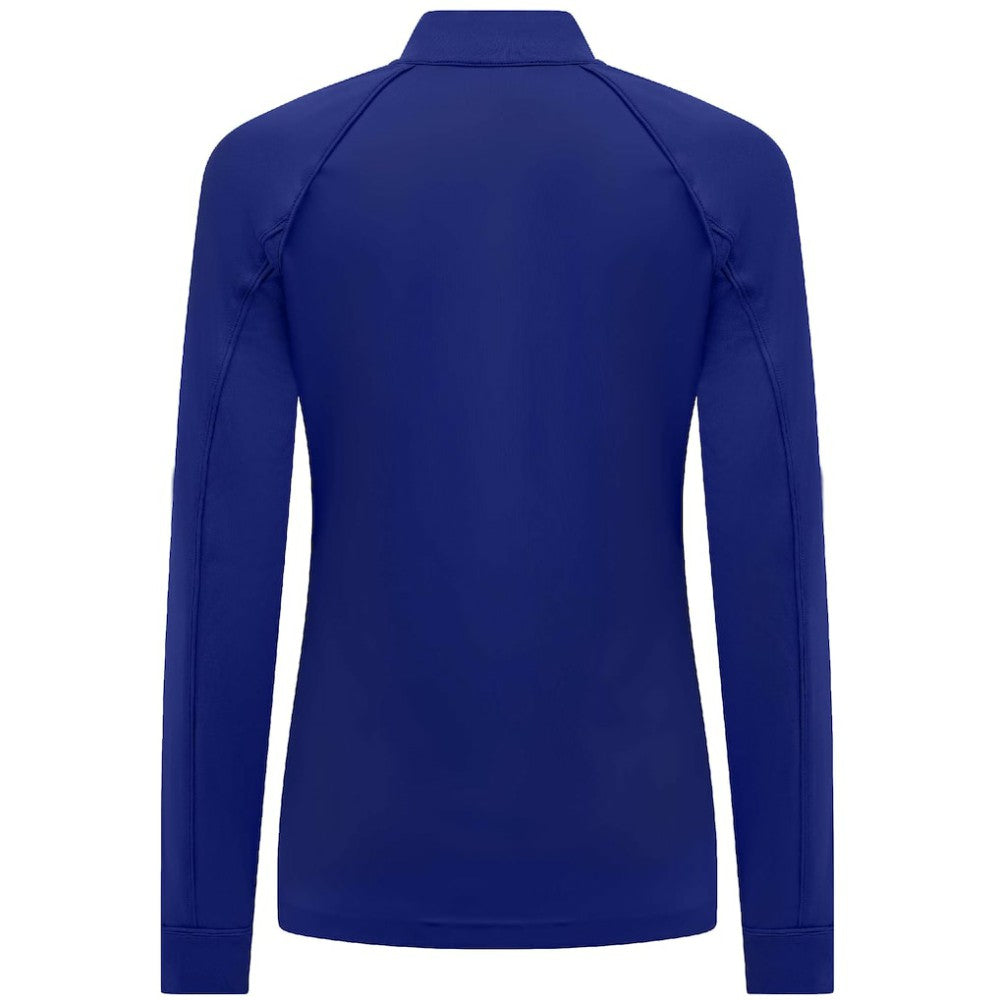 NHL Blue St. Louis Blues Levelwear Women's Kinetic Insignia Core Quarter-Zip Pullover Top