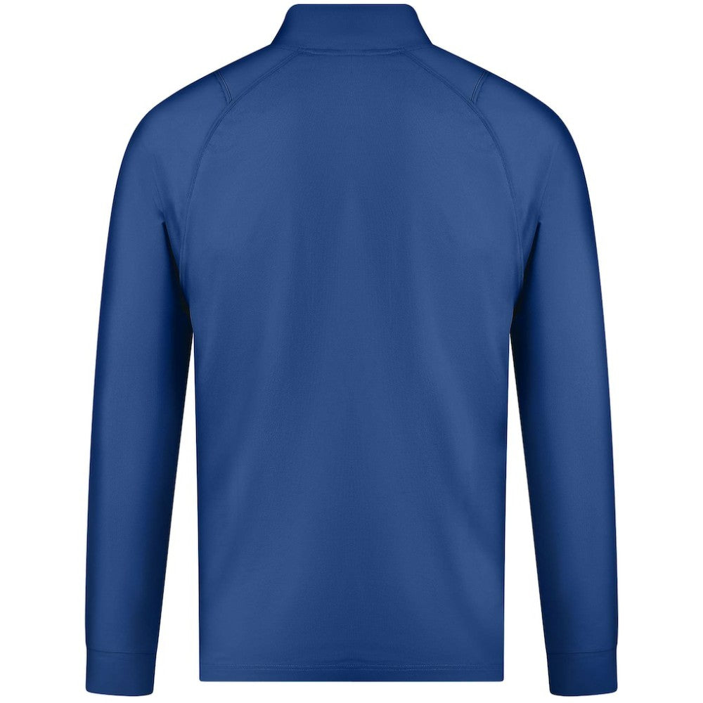 NHL Blue New York Rangers Levelwear Theory Insignia Core Quarter-Zip Pullover Top