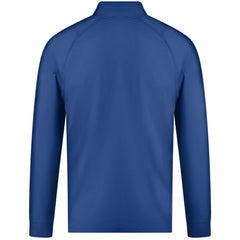 NHL Blue New York Rangers Levelwear Theory Insignia Core Quarter-Zip Pullover Top