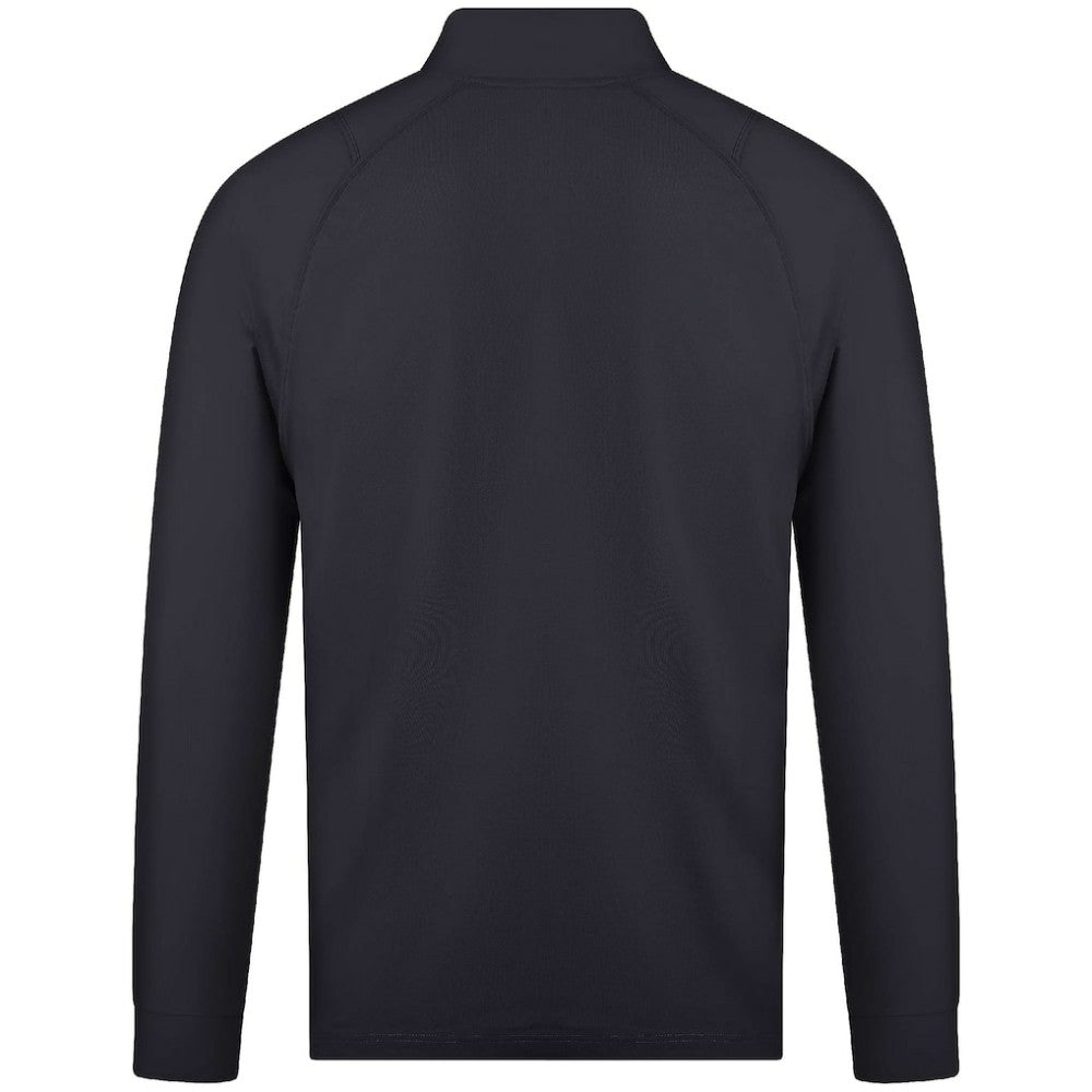 NHL Black Dallas Stars Levelwear Theory Insignia Core Quarter-Zip Pullover Top