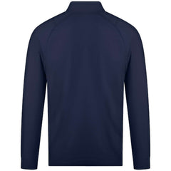 NHL Navy Winnipeg Jets Levelwear Theory Insignia Core Quarter-Zip Pullover Top