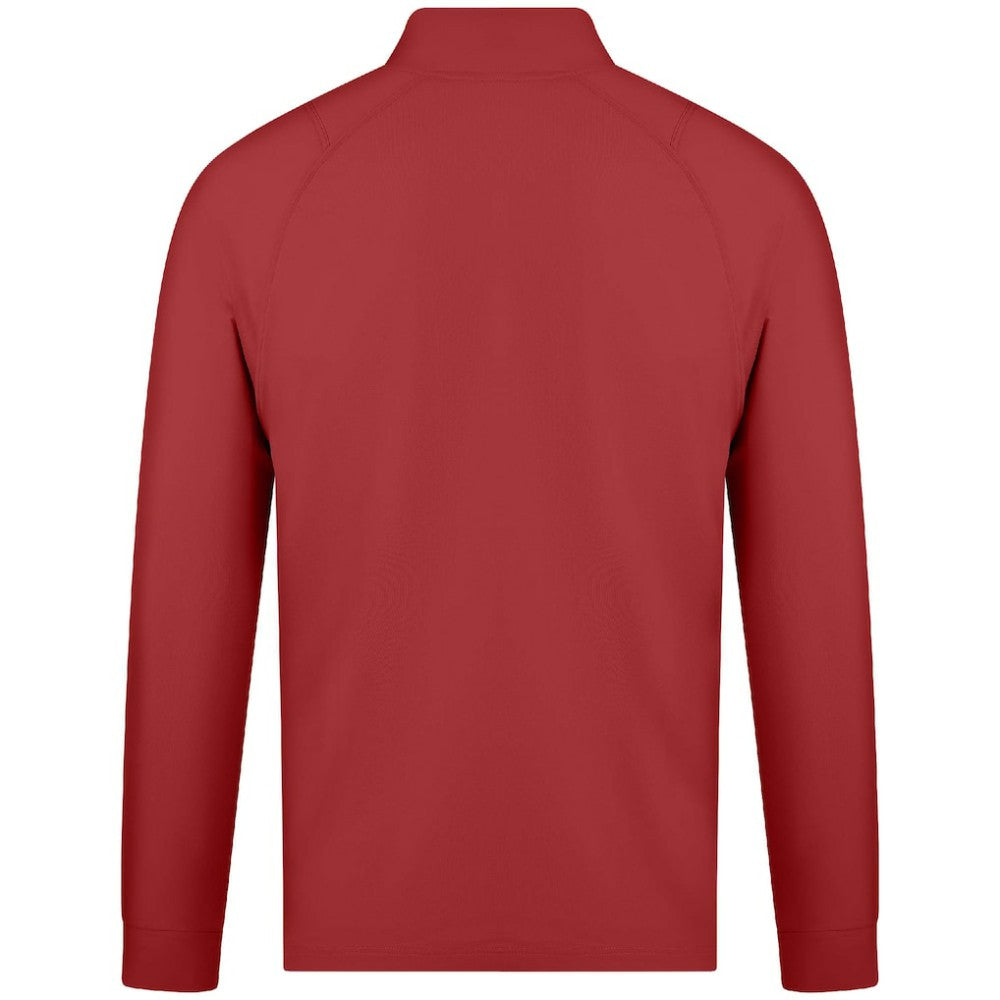 NHL Red Chicago Blackhawks Levelwear Theory Insignia Core Quarter-Zip Pullover Top