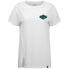 NHL White San Jose Sharks Levelwear Women's Influx Club Patch 2.0 T-Shirt