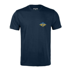NHL Navy St. Louis Blues Levelwear Richmond Club Patch 2.0 T-Shirt