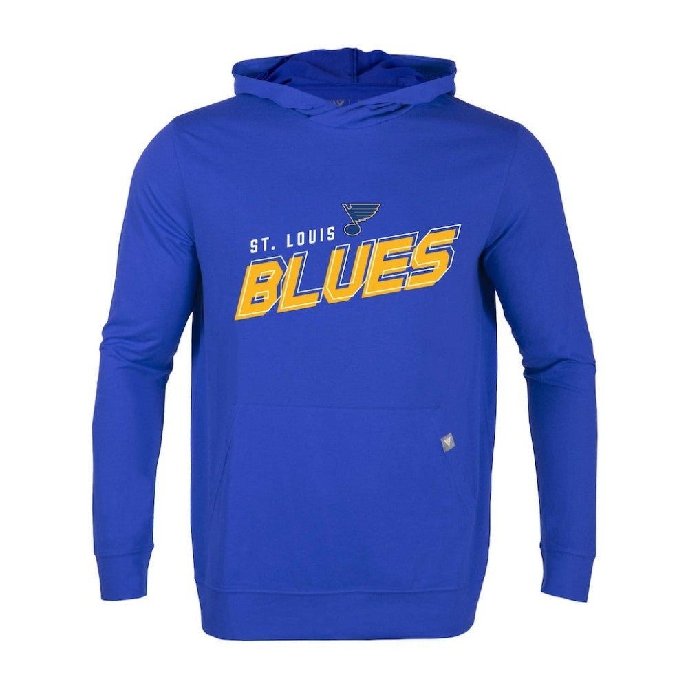 NHL Blue St. Louis Blues Levelwear Relay Premier 2.0 Pullover Hoodie