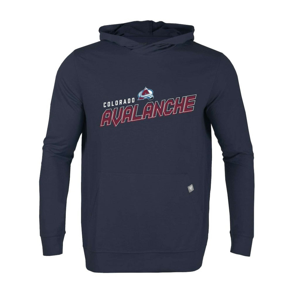 NHL Navy Colorado Avalanche Levelwear Relay Premier 2.0 Pullover Hoodie