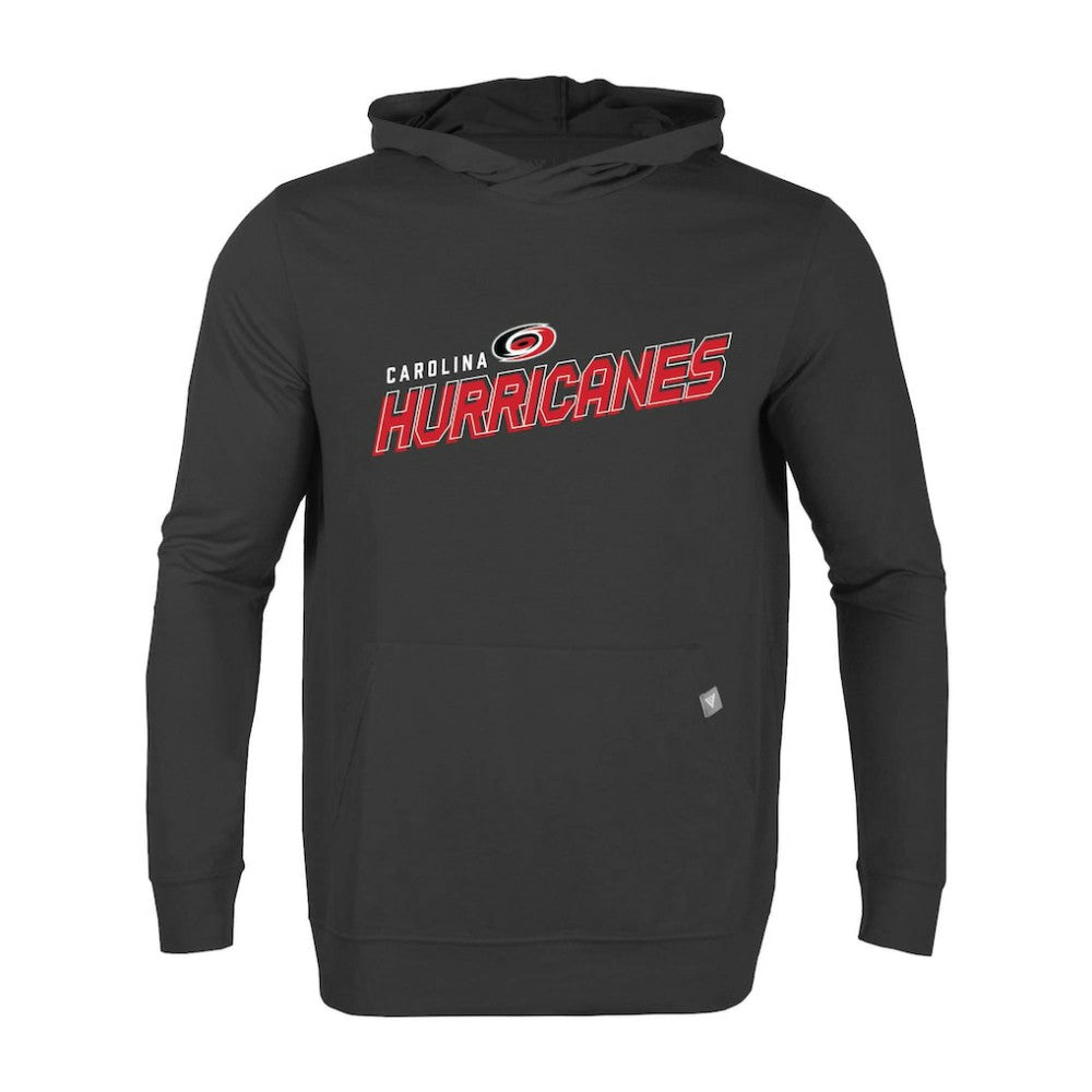 NHL Black Carolina Hurricanes Levelwear Relay Premier 2.0 Pullover Hoodie