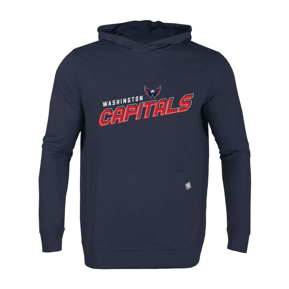 NHL Navy Washington Capitals Levelwear Relay Premier 2.0 Pullover Hoodie