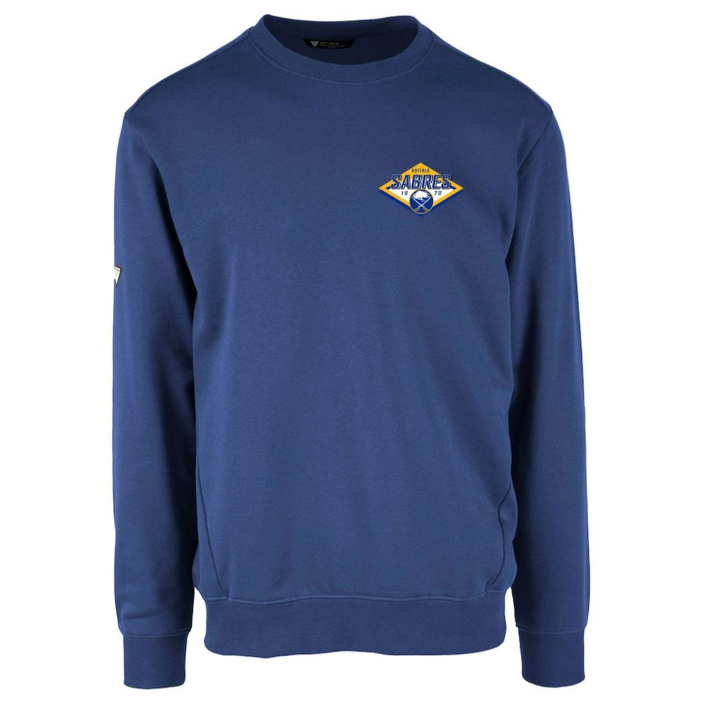 NHL Royal Buffalo Sabres Levelwear Zane Club Patch 2.0 Pullover Sweatshirt