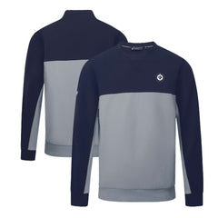 NHL Navy/Gray Winnipeg Jets Levelwear Legacy Insignia Core Sweatshirt