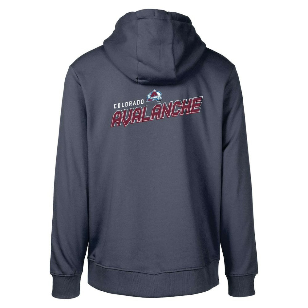 NHL Navy Colorado Avalanche Levelwear Podium Insignia Core Pullover Hoodie