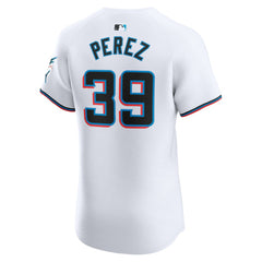 MLB Eury Perez Miami Marlins Nike Home Elite Player Jersey