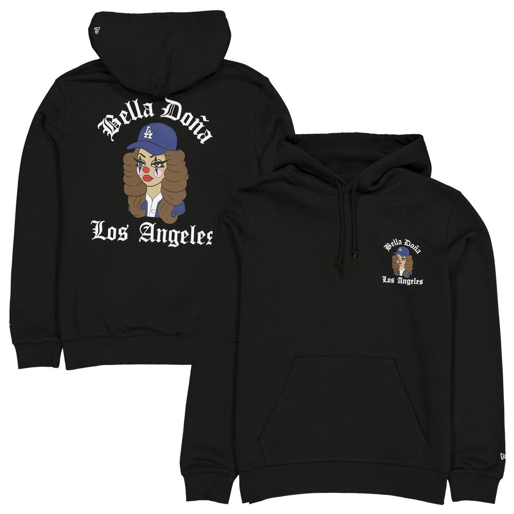 MLB New Era Women's Bella Dona x Los Angeles Dodgers Pullover Hoodie