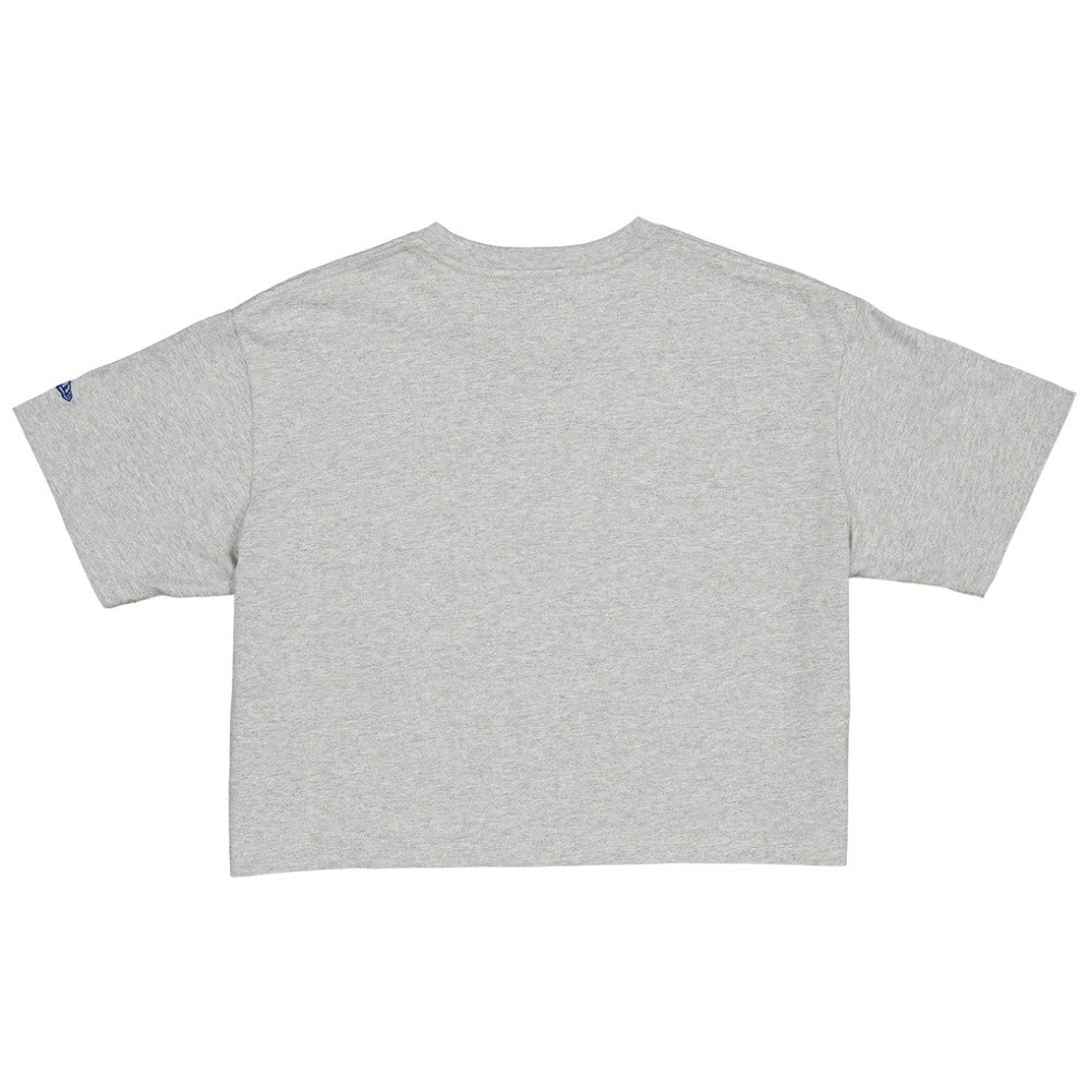 MLB New Era Women's Bella Dona x Los Angeles Dodgers Boxy Crop T-Shirt
