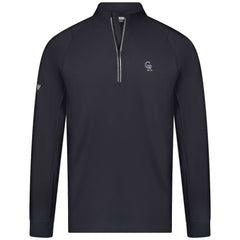 MLB Colorado Rockies Levelwear Theory Insignia Quarter-Zip Pullover