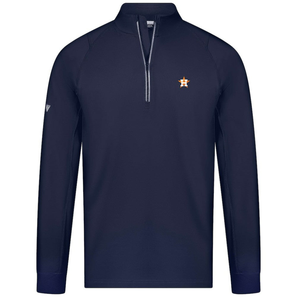 MLB Houston Astros Levelwear Theory Insignia Quarter-Zip Pullover