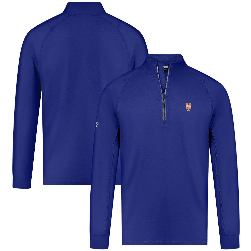 MLB New York Mets Levelwear Theory Insignia Quarter-Zip Pullover