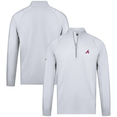 MLB Atlanta Braves Levelwear Theory Insignia Quarter-Zip Pullover