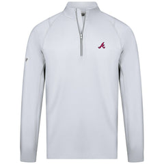 MLB Atlanta Braves Levelwear Theory Insignia Quarter-Zip Pullover