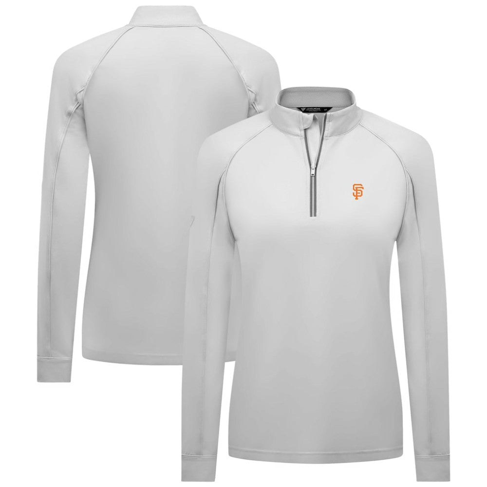 MLB San Francisco Giants Levelwear Women's Kinetic Insignia Quarter-Zip Pullover