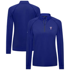 MLB Texas Rangers Levelwear Women's Kinetic Insignia Quarter-Zip Pullover