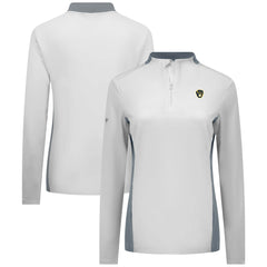 MLB Milwaukee Brewers Levelwear Women's Moxie Insignia Quarter-Zip Pullover
