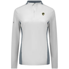MLB Milwaukee Brewers Levelwear Women's Moxie Insignia Quarter-Zip Pullover