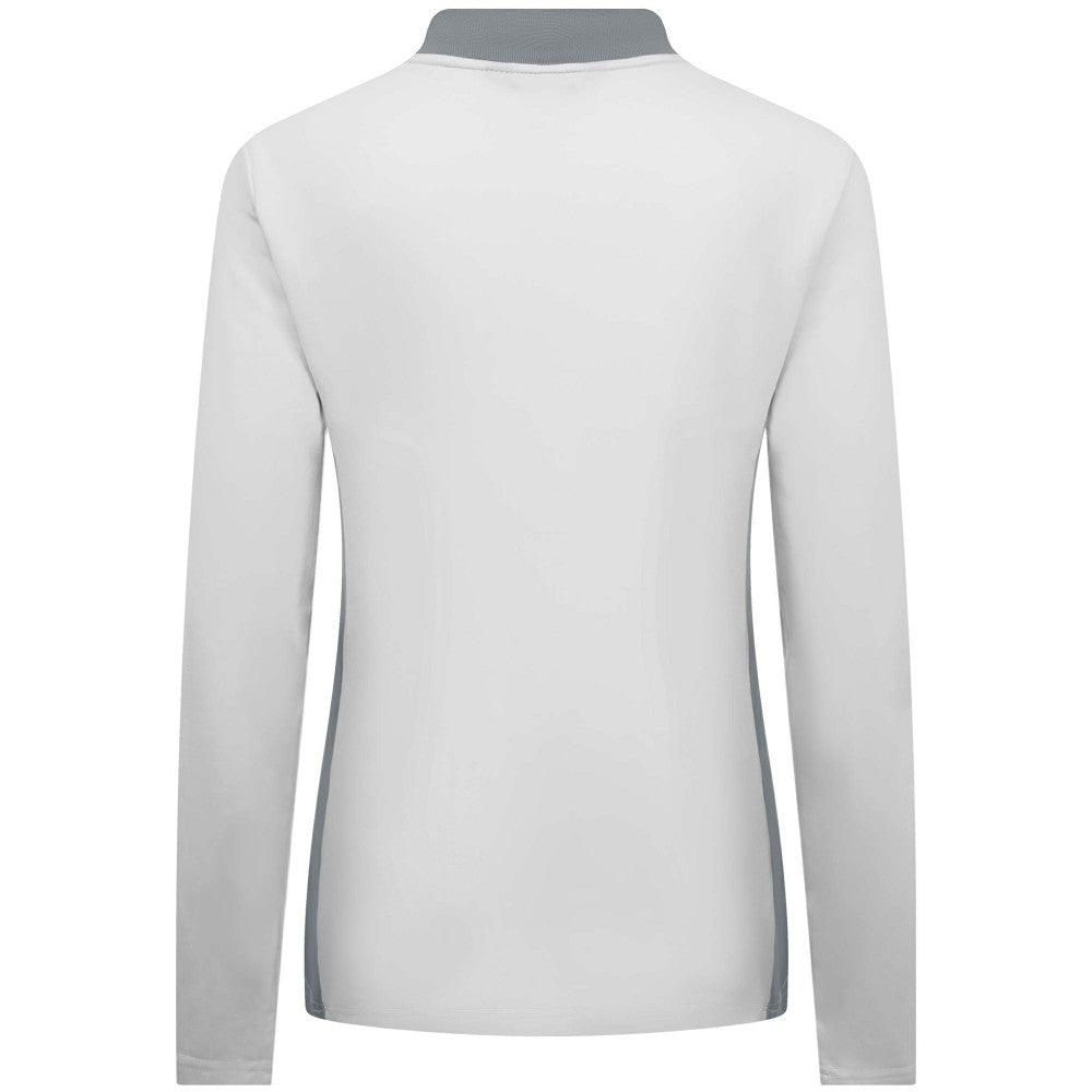 MLB Milwaukee Brewers Levelwear Women's Moxie Insignia Quarter-Zip Pullover