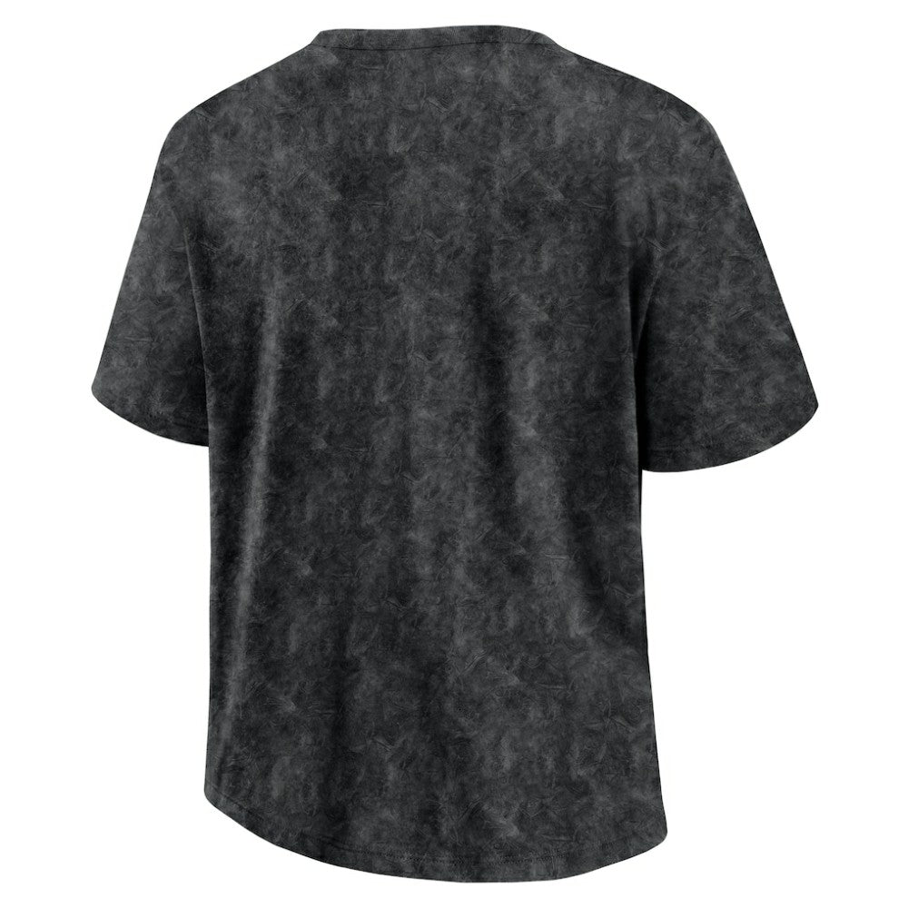 NHL Black Boston Bruins Fanatics Women's Faded Wash T-Shirt