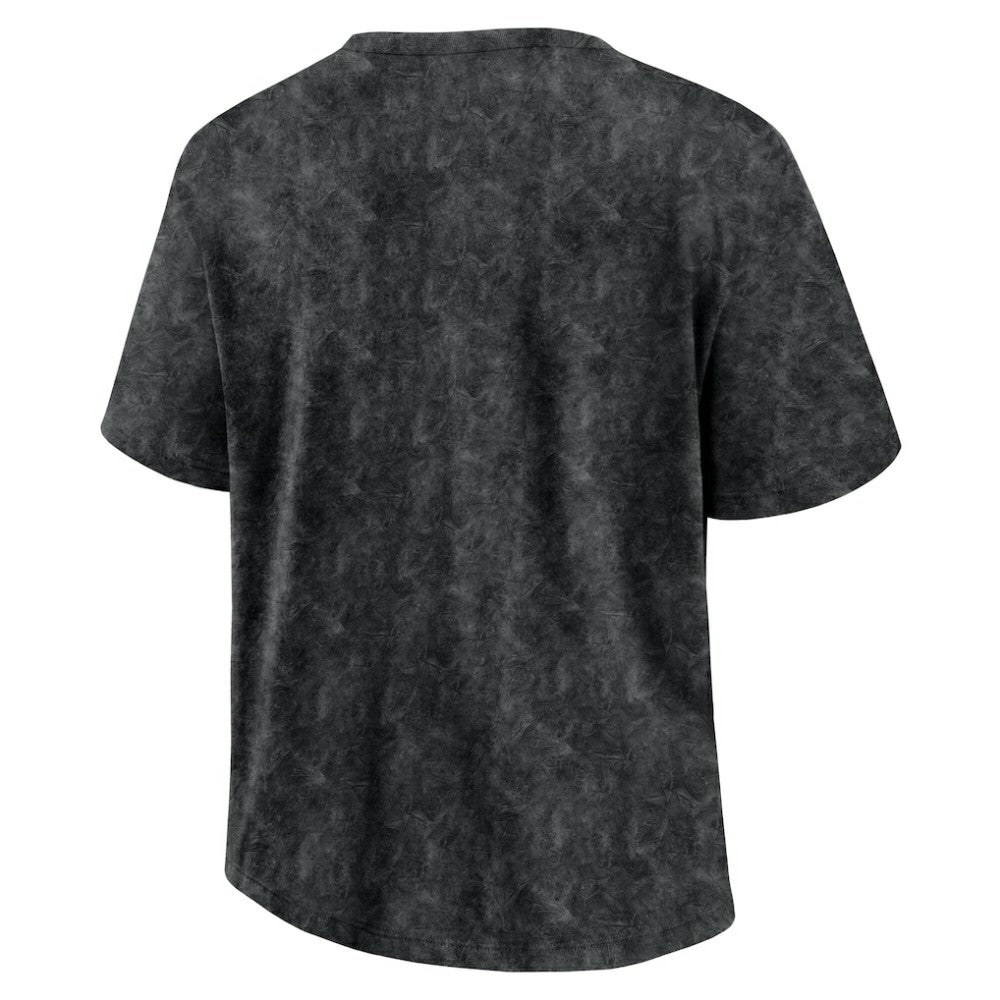 NHL Black Pittsburgh Penguins Fanatics Women's Faded Wash T-Shirt