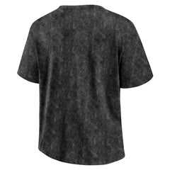 NHL Black Pittsburgh Penguins Fanatics Women's Faded Wash T-Shirt