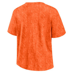 NHL Orange Philadelphia Flyers Fanatics Women's Faded Wash T-Shirt